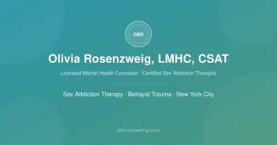 Olivia Rosenzweig, LMHC, CSAT